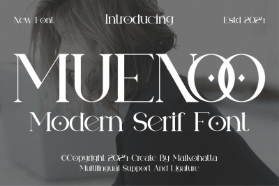 Muenoo -Modern Serif Font