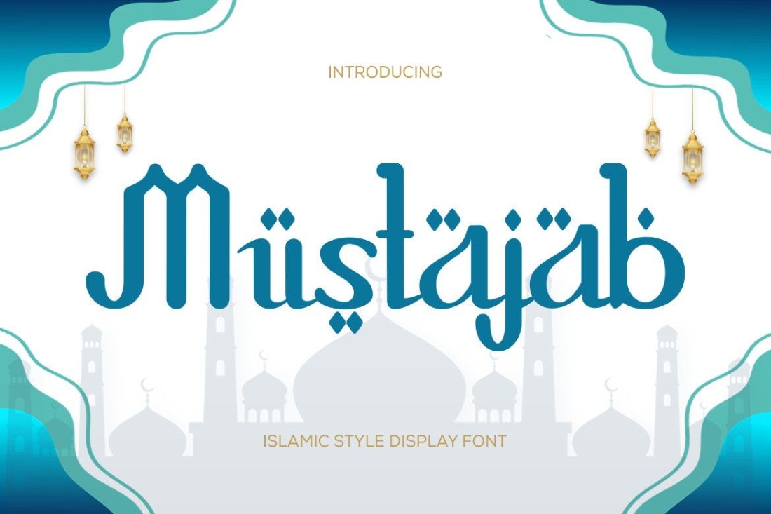 Mustajab  - Arabic Display Font