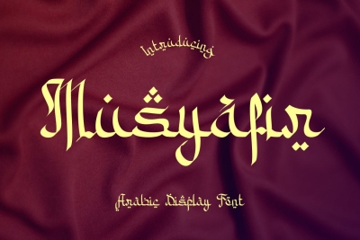 Musyafir  - Arabic Display Font