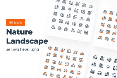 Nature Landscape - Icon Pack