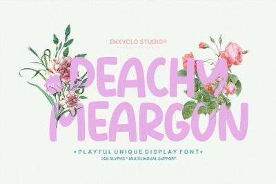 NCL Peachy Meargon - Playful Handwritten Font