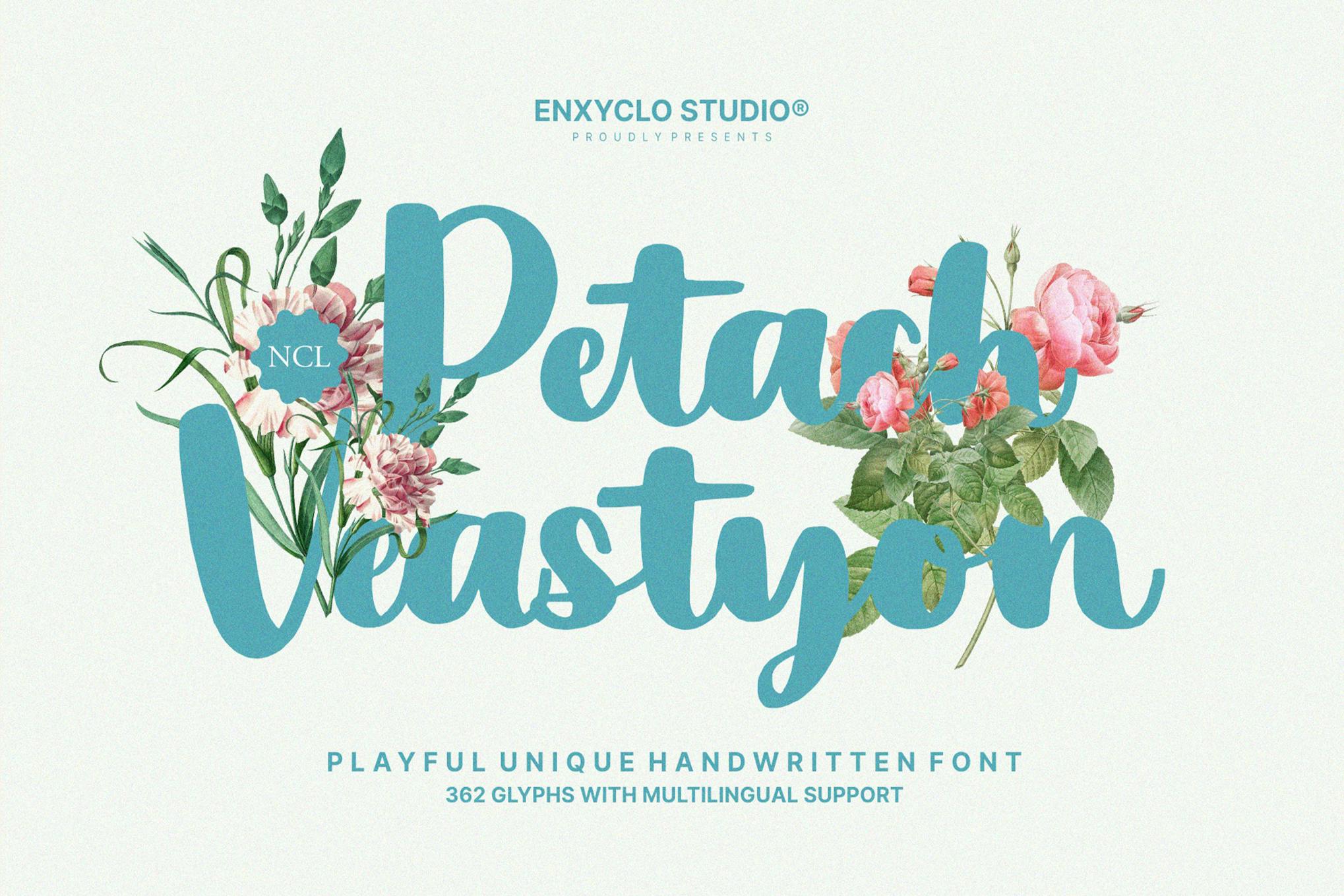 NCL Petach Veastyon – Playful Handwritten Font
