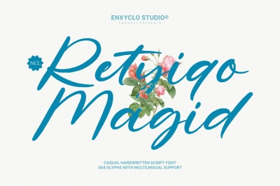 NCL Retyiqo Magid - Casual Handwritten Script Font