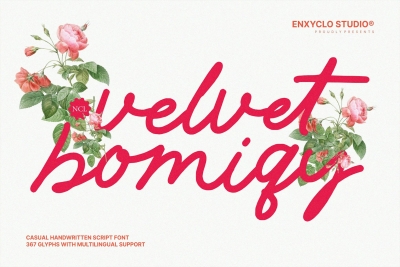NCL Velvet Bomiqy - Casual Handwritten Script Font