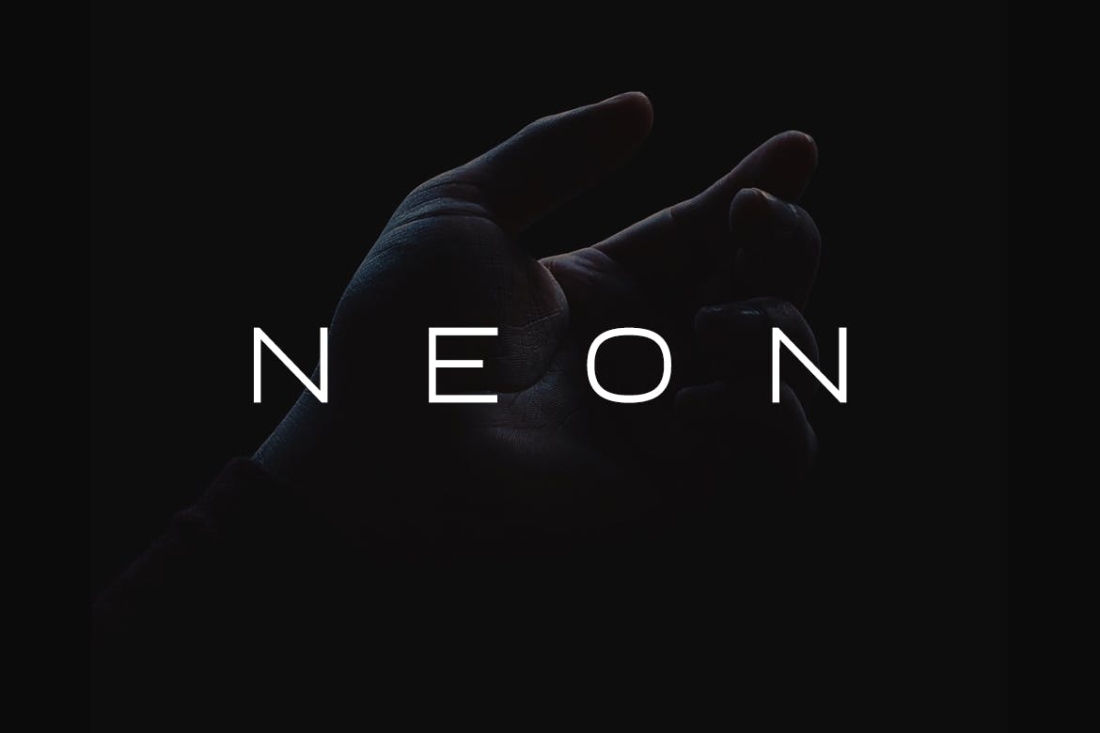 NEON - Minimal & Modern Display Typeface