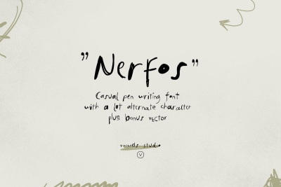 Nerfos Font