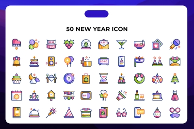 New Year Icon