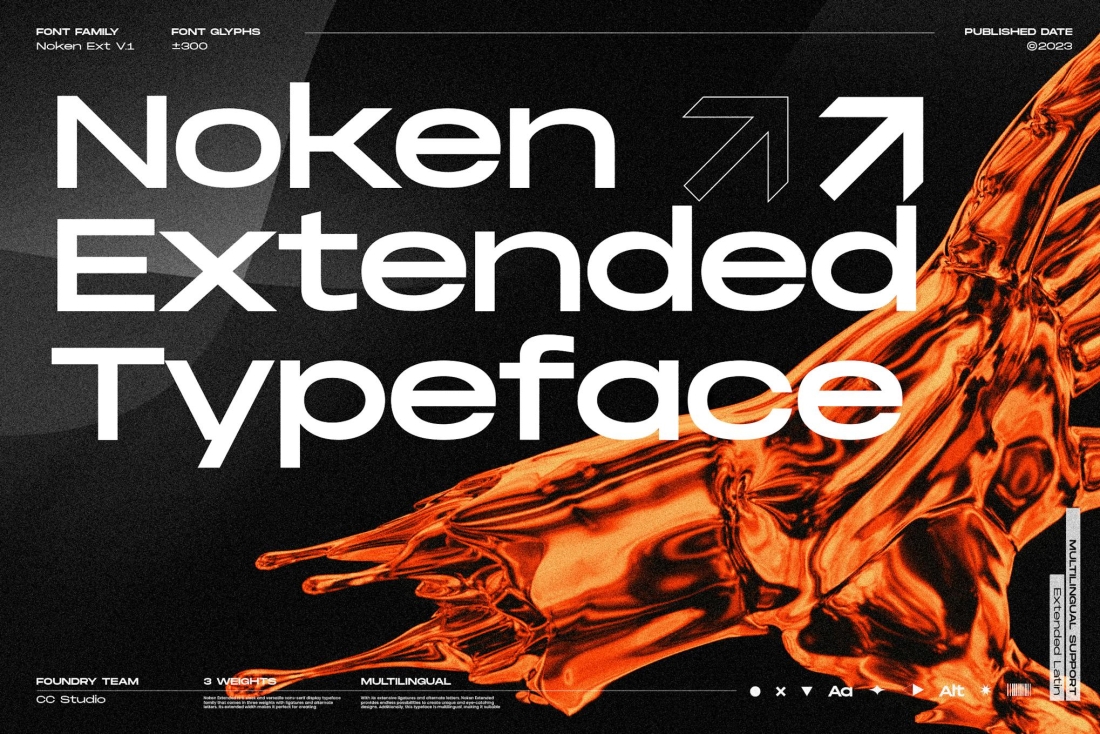 Noken Extended - Versatile Sans Serif