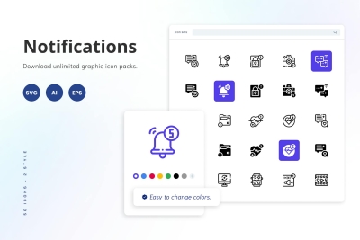 Notifications Icons