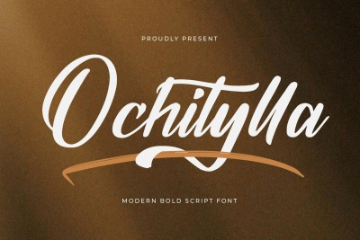 Ochitylla Modern Script Font