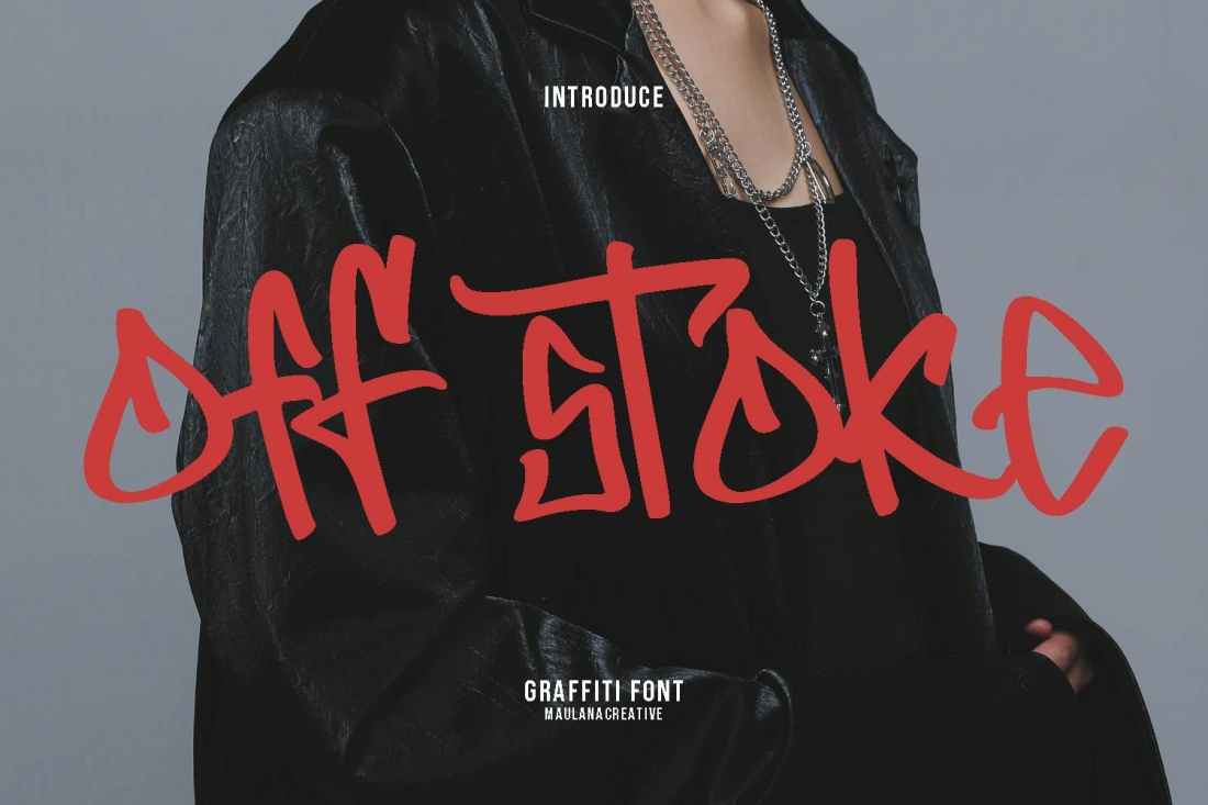 Offstoke Graffiti Font