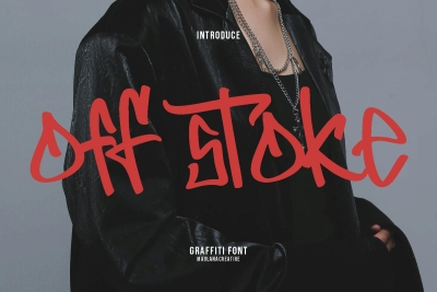 Offstoke Graffiti Font