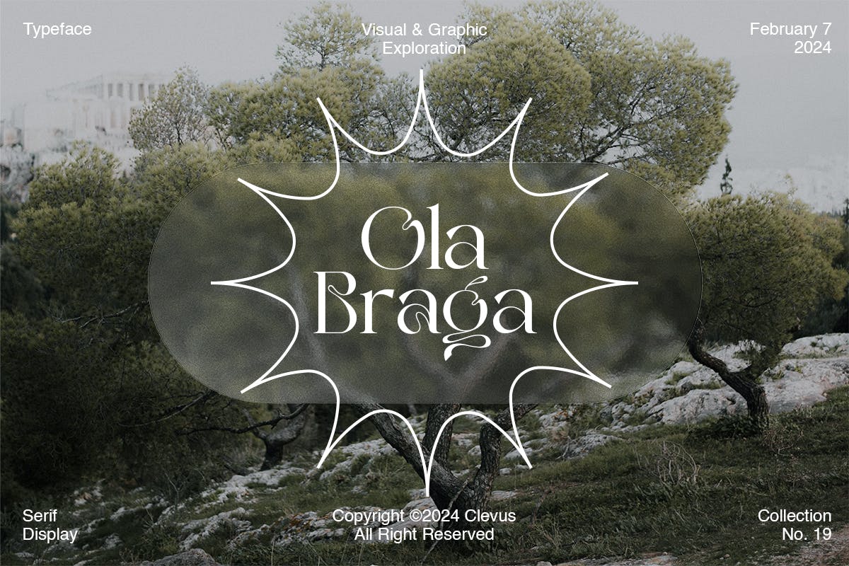 Ola Braga | Elagant Serif