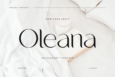 Oleana - Elegant Typeface