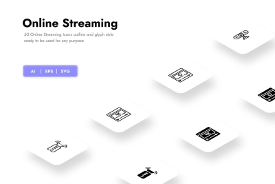 Online Streaming Icon