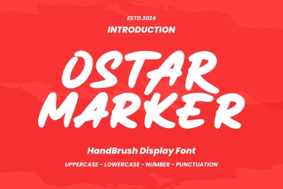 Ostar Marker - HandBrush