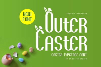 Outer Easter - Typeface Font