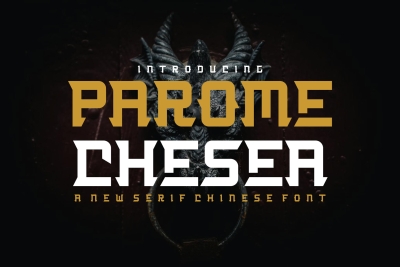 Parome Chesea - Font