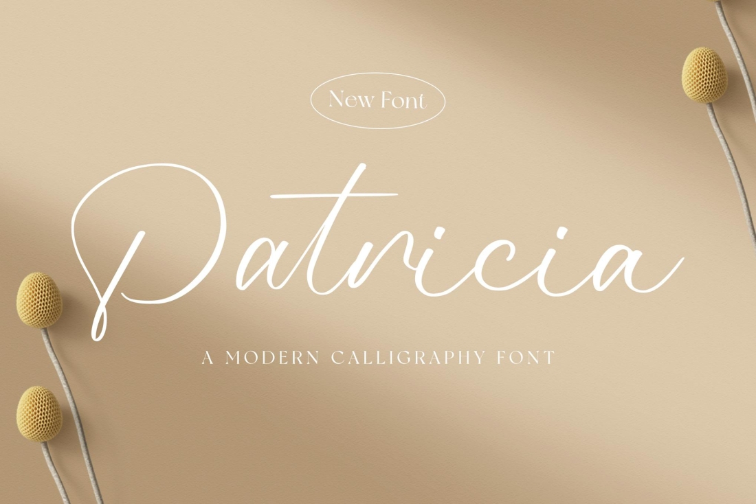 Patricia- Signature Font