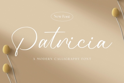 Patricia- Signature Font