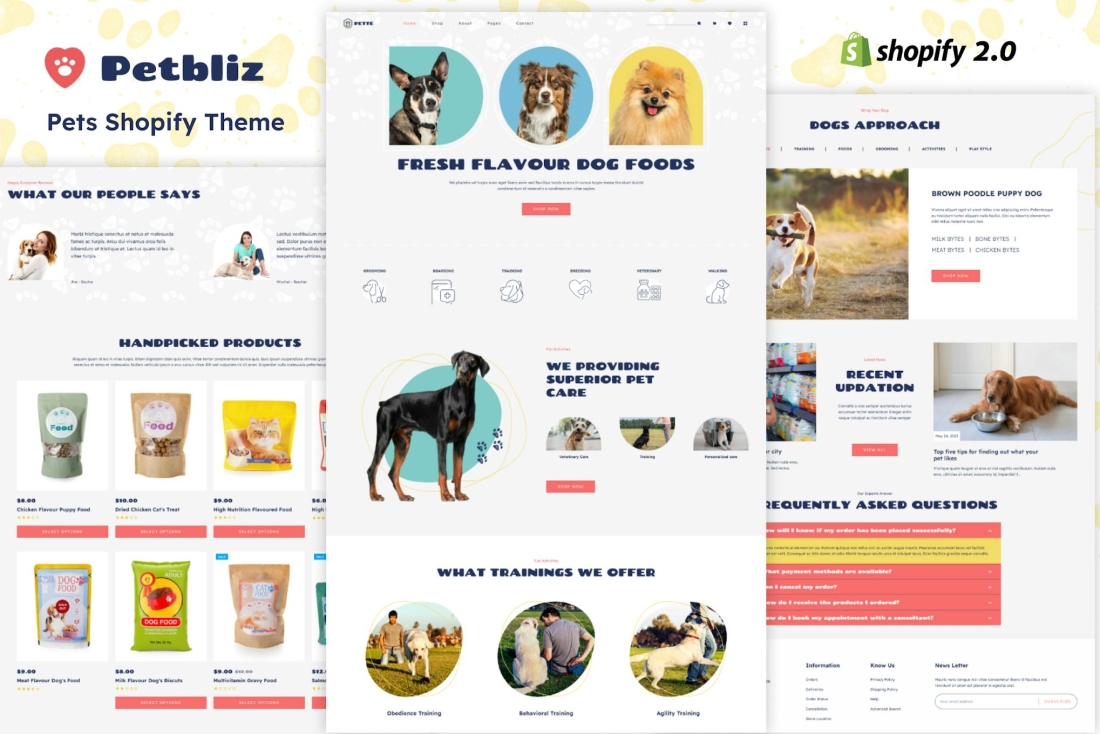 Pet bliz - Shopify Pets Shop