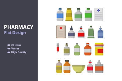 Pharmacy Icons Pack