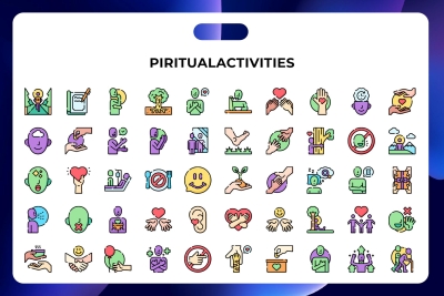 Piritual Activities Icons