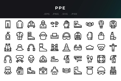 Ppe Icons