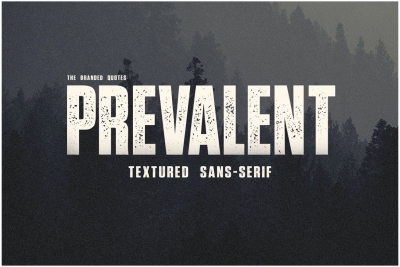 Prevalent - Textured Sans Serif