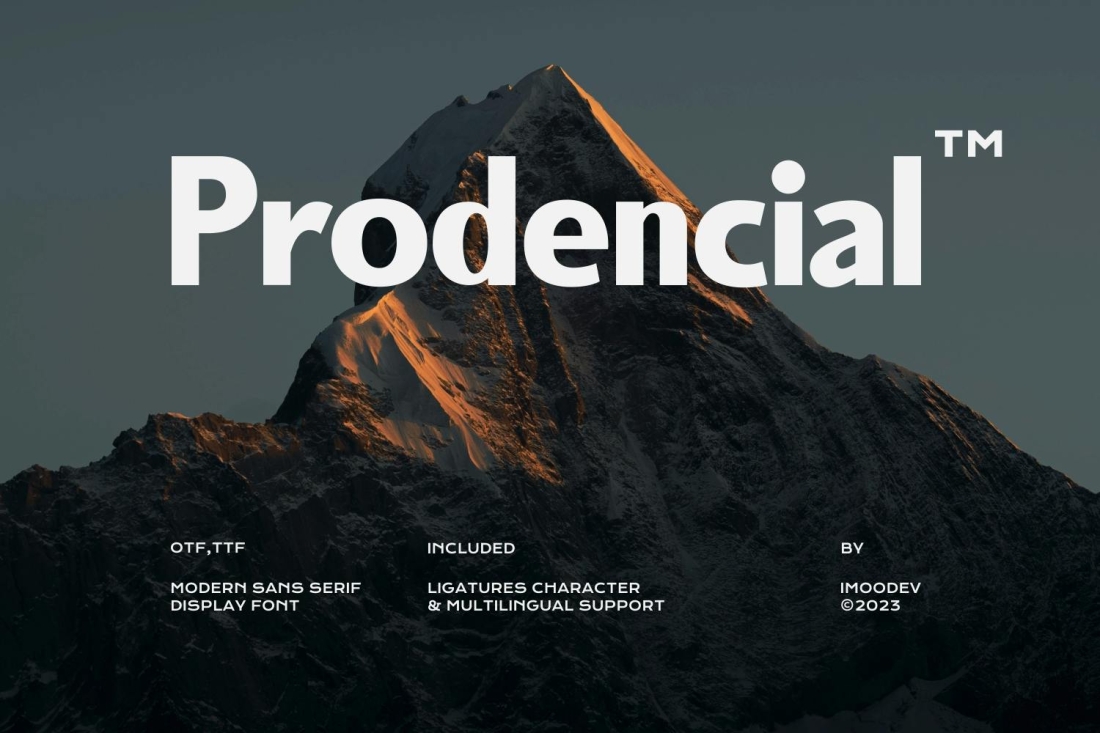 Prodencial - Modern Grotesk