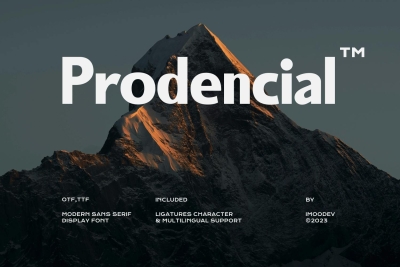 Prodencial - Modern Grotesk