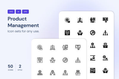Product Management Icons