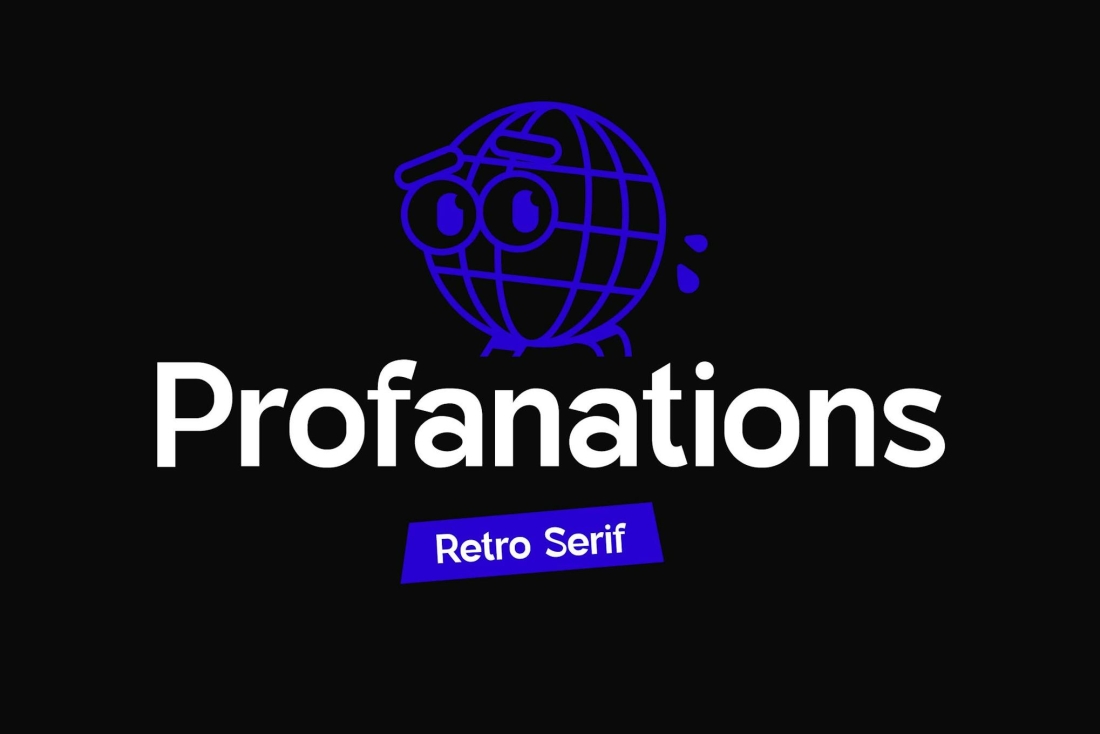 Profanations Retro Sans Serif Font Family