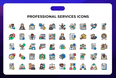 Professional Services Icons