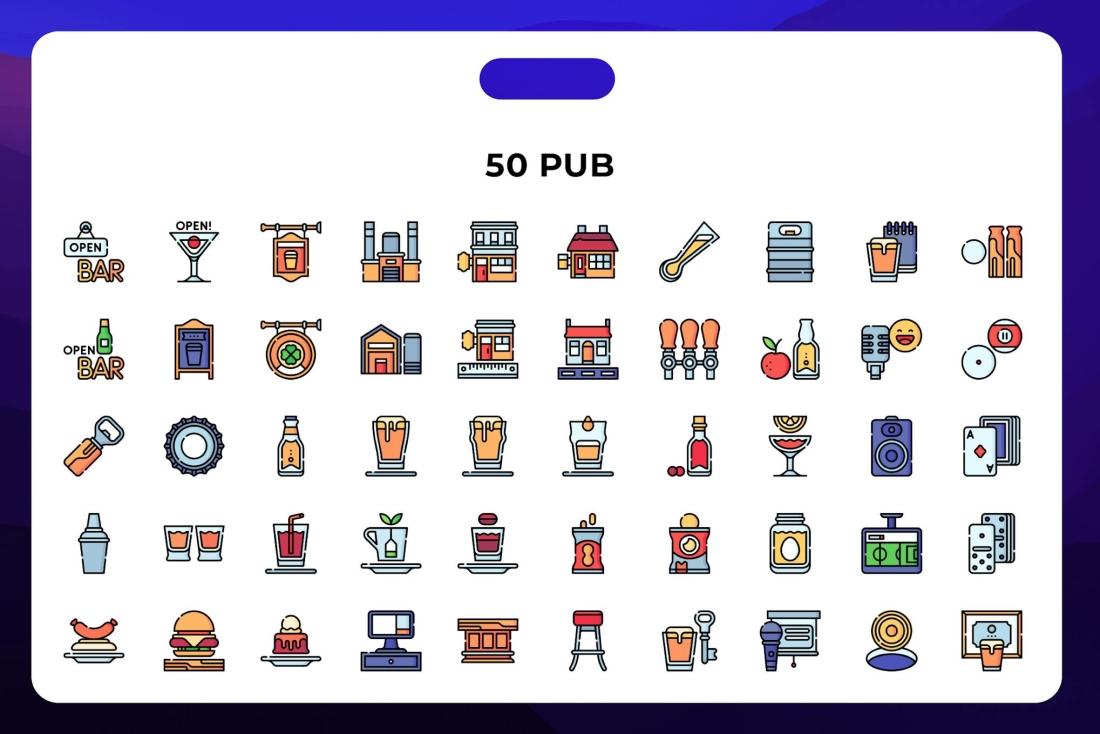 Pub Icons Pack