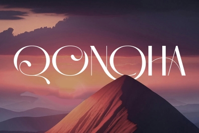 Qonoha Simple Elegant Font