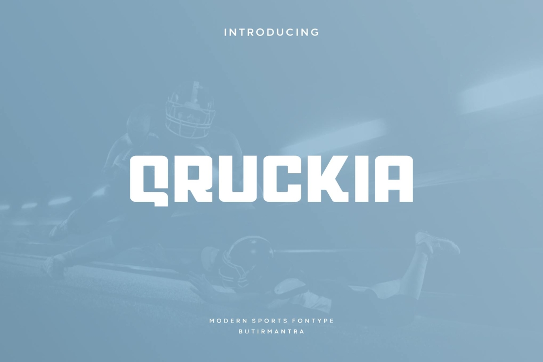 Qruckia - Sport Font