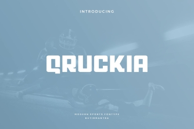 Qruckia - Sport Font