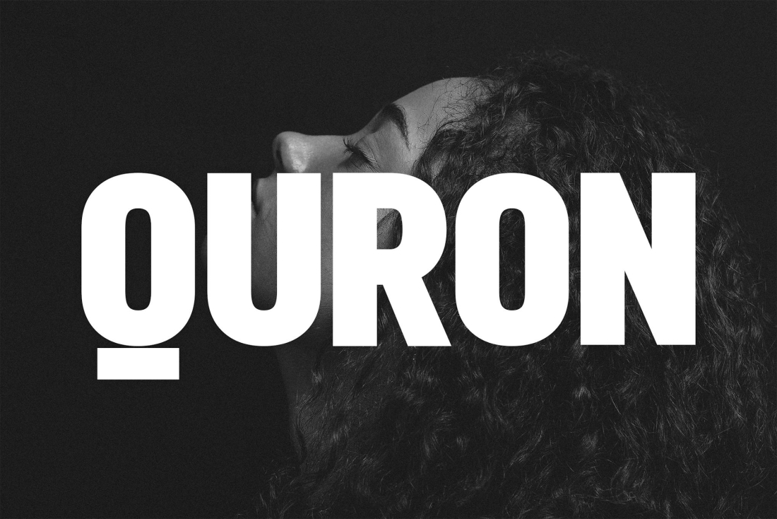 Quron Display typefaces + webfonts