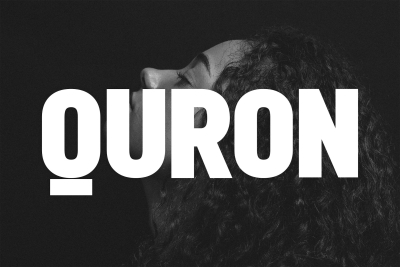 Quron Display typefaces + webfonts