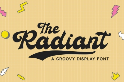 Radiant - Groovy Font