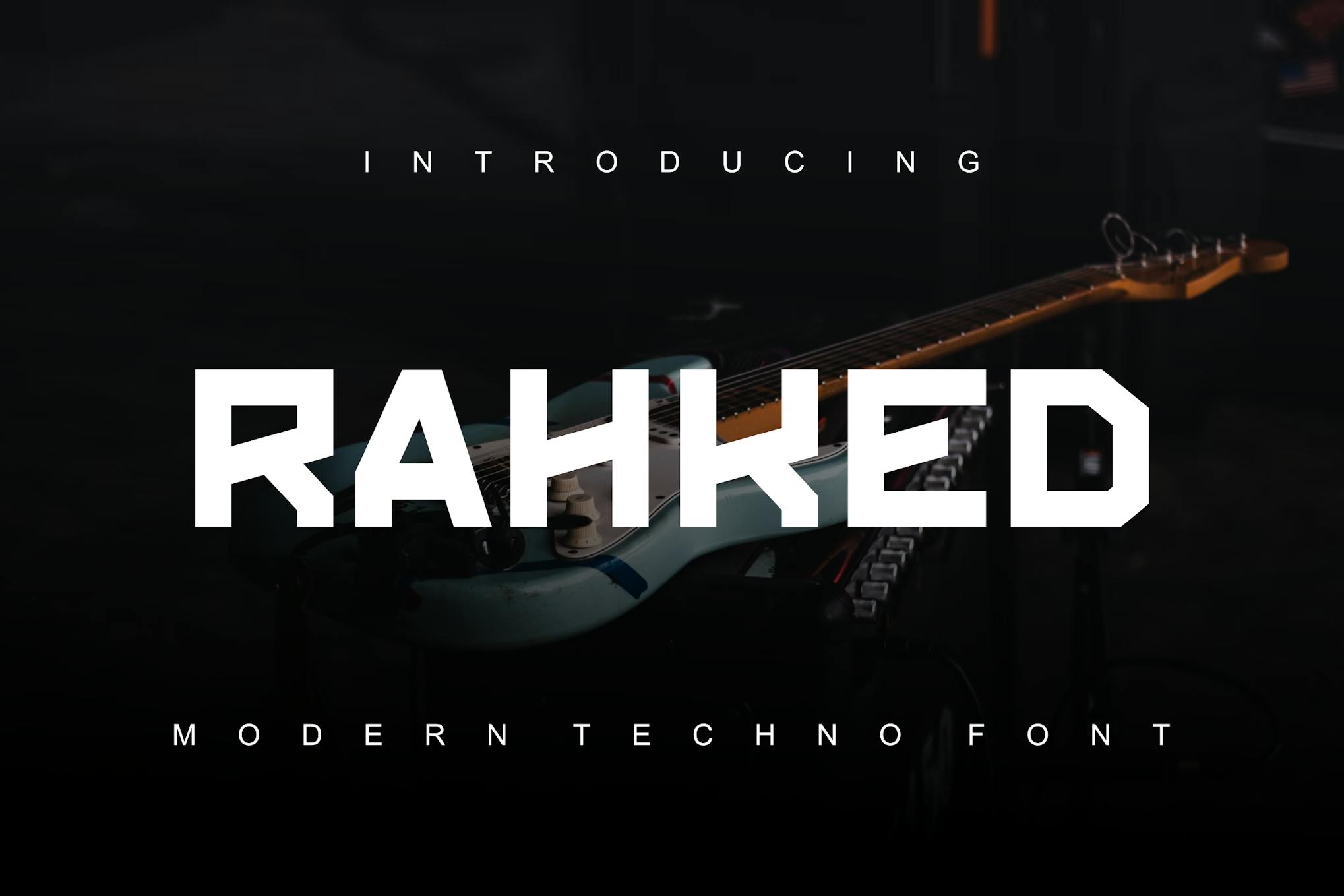 Rahked Font