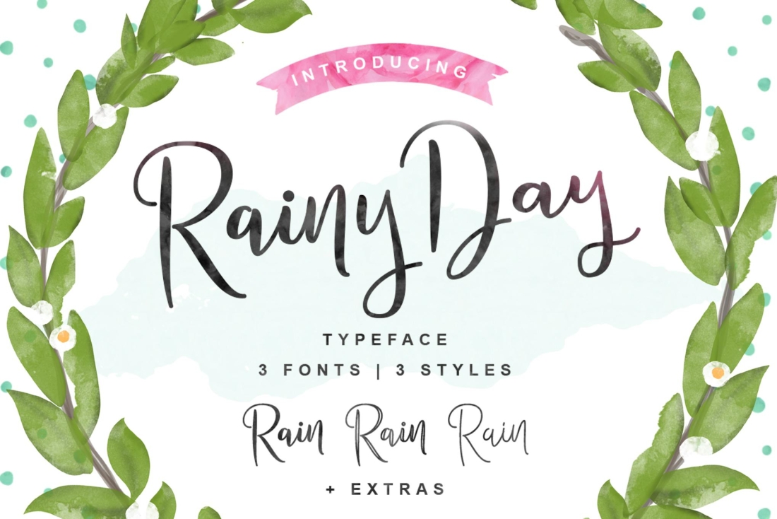 Rainy Day Typeface