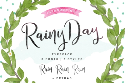 Rainy Day Typeface
