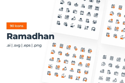 Ramadhan 3D Icon Set
