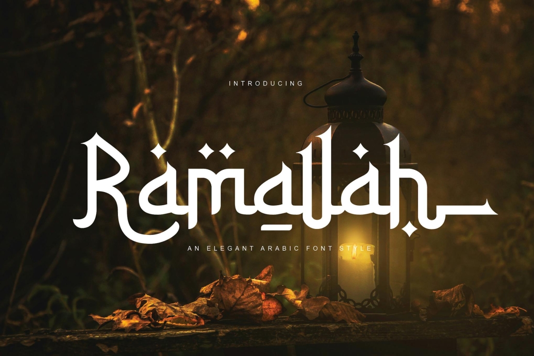 Ramallah Arabic Font Style