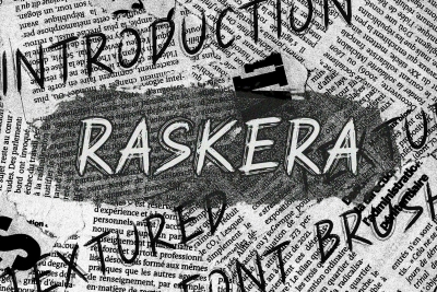 RASKERA - Hand Brush Font