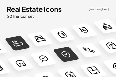 Real Estate Icons