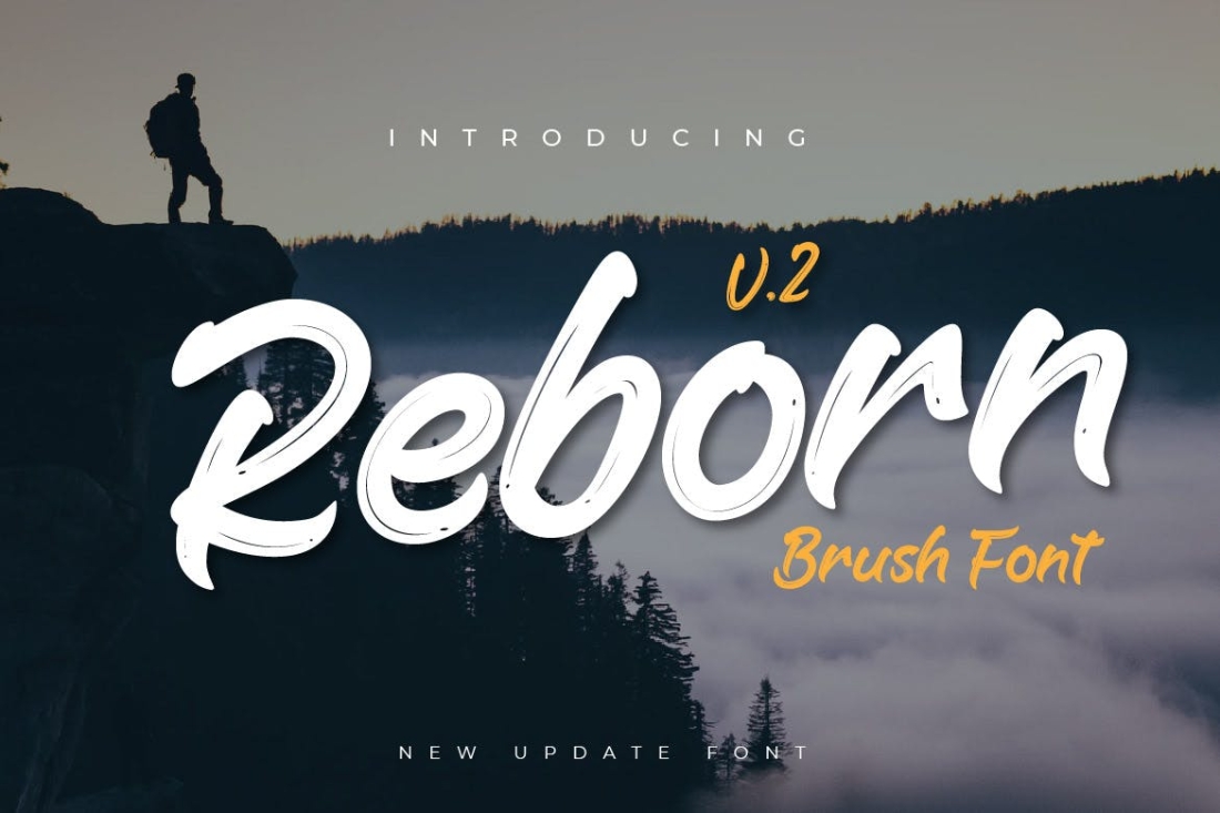 Reborn - Brush Handwritten Font