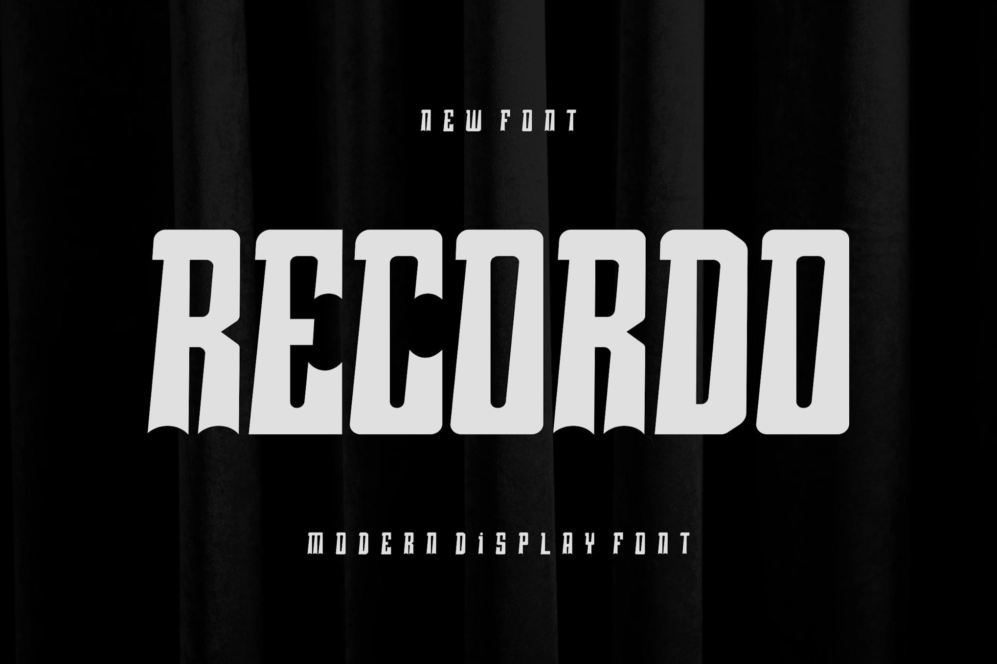 Recordo Font